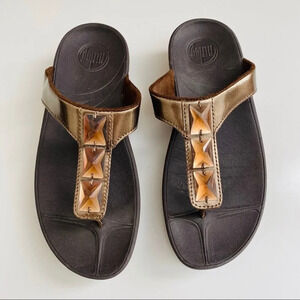 Fitflop Pietra Bronze Sandals